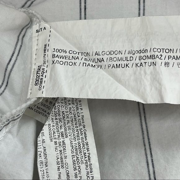 Mango ruffle button front tie tank 4 - Picture 4 of 5